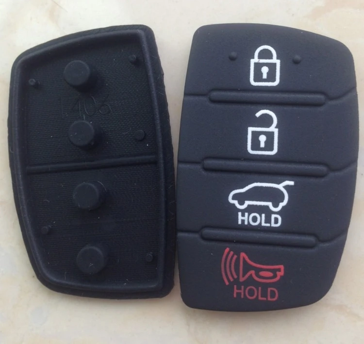 Сменный резиновый чехол с 3 кнопками откидной корпус автомобильного ключа