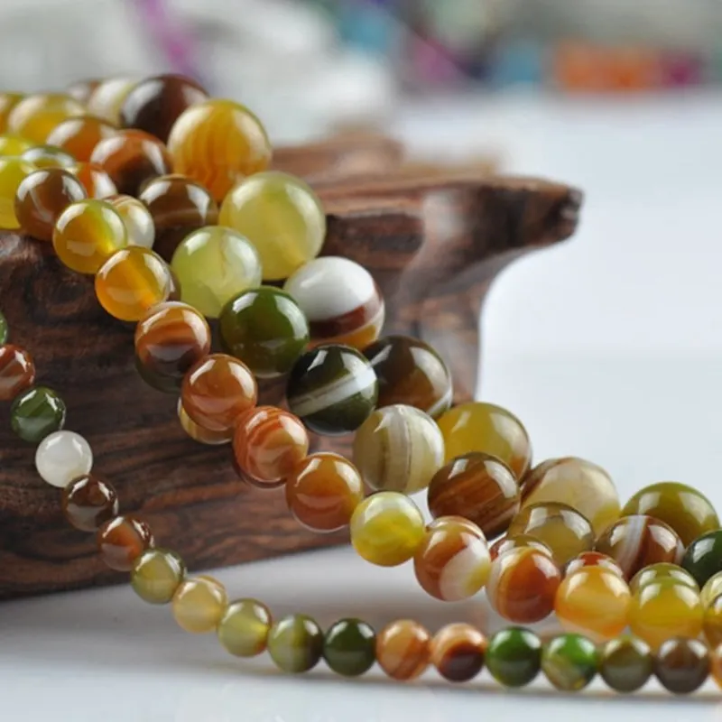 Pure Natural AAA yellow stripe Agate Lotus Prayer Imitation Gemstone Beads Tourmaline Round Spacer Beads 6/8/10/12mm 004001007
Pure Natural AAA yellow stripe Agate Lotus Prayer Imitation Gemstone Beads Tourmaline Round Spacer Beads 6/8/10/12mm 004001007