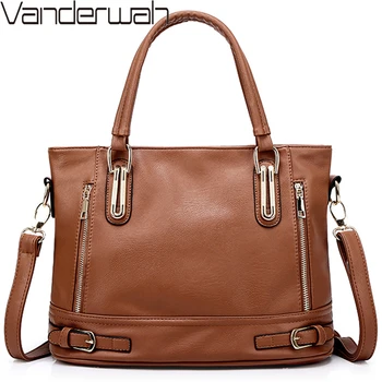 Sac Bolsa 2019 Vintage Style Women Handbags Leather luxury handbags women bags Designer Large Capacity Tote Bag Ladies Hand Bags
Sac Bolsa 2019 Vintage Style Women Handbags Leather luxury handbags women bags Designer Large Capacity Tote Bag Ladies Hand Bags