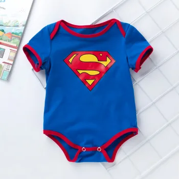 2019 Cute Summer Newborn Clothes Baby Boys Superman Batman Rompers Cotton Short Sleeve Cartoon Princess bebe Girls Jumpsuit
2019 Cute Summer Newborn Clothes Baby Boys Superman Batman Rompers Cotton Short Sleeve Cartoon Princess bebe Girls Jumpsuit