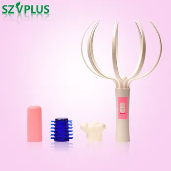AABattery Electric Head massager Vibrating Scalp massager Prevent hair loss Octopus Neck Equipment Stress Release Relax Massager
AABattery Electric Head massager Vibrating Scalp massager Prevent hair loss Octopus Neck Equipment Stress Release Relax Massager
