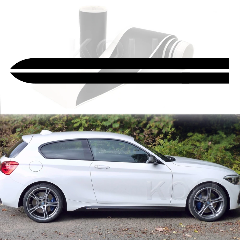 2-Colors M Performance Side Skirt Stripe Car Sticker Body Decal For BMW 1 series F20 F21
2-Colors M Performance Side Skirt Stripe Car Sticker Body Decal For BMW 1 series F20 F21