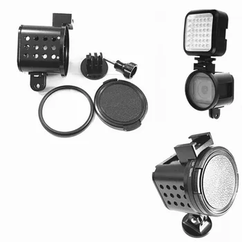Aluminum CNC Protective Shell Frame Housing Case Mount Tripod Adapter With 52mm UV Filter For Gopro Hero 4 Hero 5 Session Camera
Aluminum CNC Protective Shell Frame Housing Case Mount Tripod Adapter With 52mm UV Filter For Gopro Hero 4 Hero 5 Session Camera