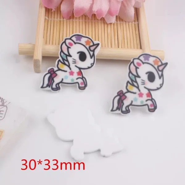 10pcs/lot Cartoon Unicorn Flat Back Resins For Hair Bow Colorful Horse Planar Resin Cabochon DIY Craft Decorations 
10pcs/lot Cartoon Unicorn Flat Back Resins For Hair Bow Colorful Horse Planar Resin Cabochon DIY Craft Decorations