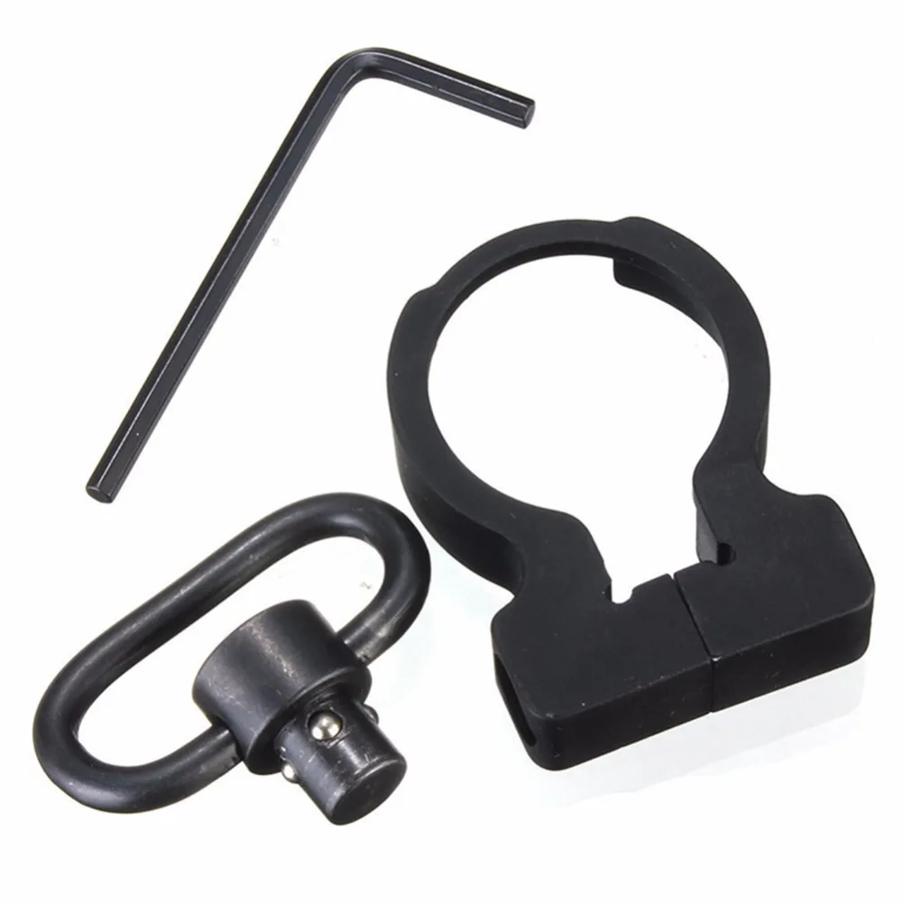 Outdoor Tactical QD Quick Detach Black End Plate Sling Swivel Adapter Mount for Hunting .223/5.56 Carbines AR15 M4 Rifle
Outdoor Tactical QD Quick Detach Black End Plate Sling Swivel Adapter Mount for Hunting .223/5.56 Carbines AR15 M4 Rifle