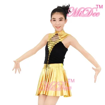 Crossing Pleaseted Bust Tap Hip Hop Dance Costumes Girls Jazz Dance Costumes Skating Gymnastics Costumes
Crossing Pleaseted Bust Tap Hip Hop Dance Costumes Girls Jazz Dance Costumes Skating Gymnastics Costumes