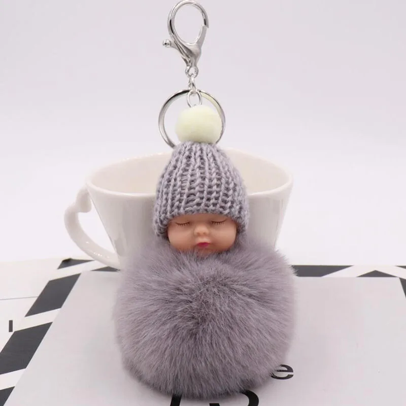 20pcs/lot Party Favors Cute Sleeping Baby Fluffy Balls Keychains Personalized Present Festival Supplies For Wedding Souvenir
20pcs/lot Party Favors Cute Sleeping Baby Fluffy Balls Keychains Personalized Present Festival Supplies For Wedding Souvenir
