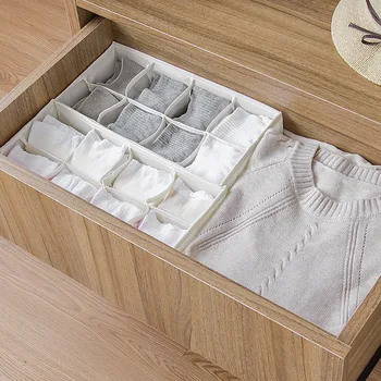 Home Organizer Underpants Socks Storage Bag Underwear Sorting Box Wardrobe Drawer Closet Organizer For Scarfs Socks Storage Box 
Home Organizer Underpants Socks Storage Bag Underwear Sorting Box Wardrobe Drawer Closet Organizer For Scarfs Socks Storage Box