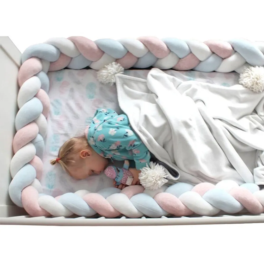Baby Colorful Soft Knot Pillow Braided Crib Bumper Decorative Bedding Cushion tresse lit bebe babyzimmer#g40US
Baby Colorful Soft Knot Pillow Braided Crib Bumper Decorative Bedding Cushion tresse lit bebe babyzimmer#g40US