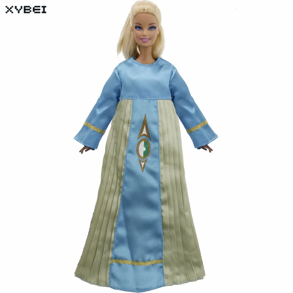 1x Handmade Blue Dress Evening Party Outfit Long Sleeves Gown Robe Clothes for Barbie Doll Accessories Kids Girl Toys
1x Handmade Blue Dress Evening Party Outfit Long Sleeves Gown Robe Clothes for Barbie Doll Accessories Kids Girl Toys