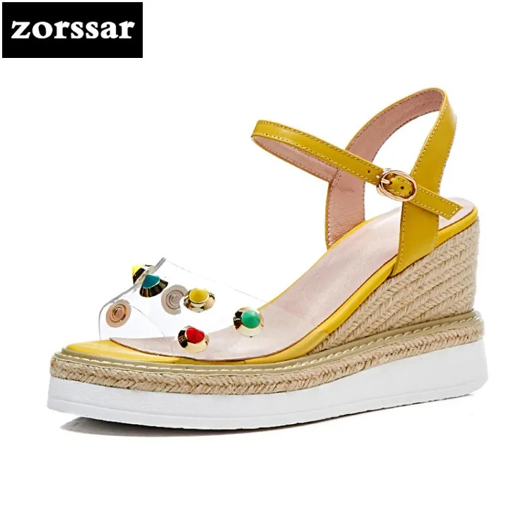 {Zorssar} 2019 Summer Style Women Wedge Sandals Fashion Concise Open Toe Platform High Heels Women Sandals Ladies Casual Shoes
{Zorssar} 2019 Summer Style Women Wedge Sandals Fashion Concise Open Toe Platform High Heels Women Sandals Ladies Casual Shoes