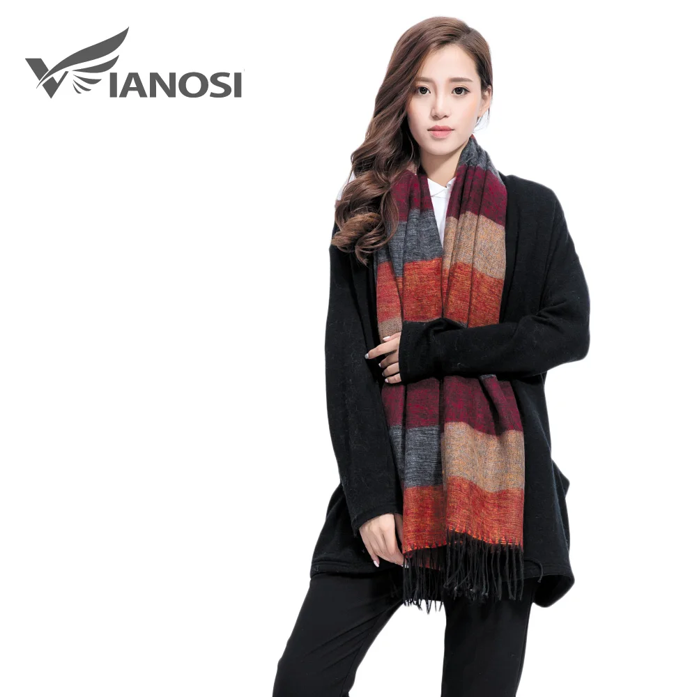 VIANOSI Women's Scarf w/ Tassel