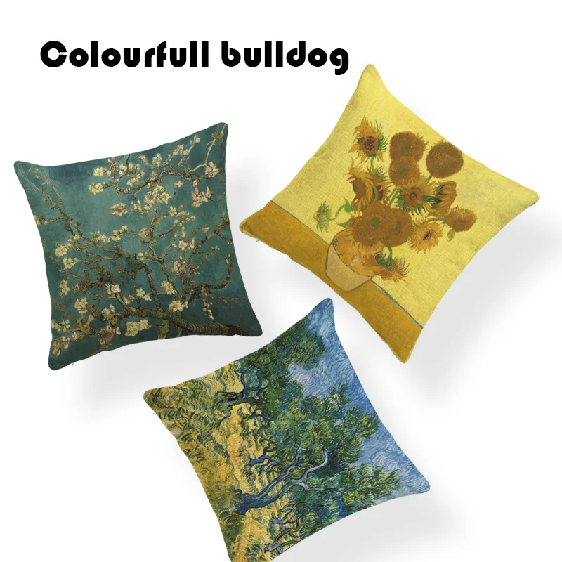 Dropship Pillow Famous Abstract Oil Painting Cushion Case Cute Office 17.7Inch Polyester Houseware Home Decorative Pillow Cover
Dropship Pillow Famous Abstract Oil Painting Cushion Case Cute Office 17.7Inch Polyester Houseware Home Decorative Pillow Cover