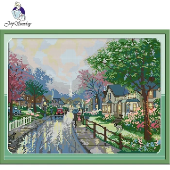 Joy Sunday,After the rain,cross stitch embroidery kit,Scenery pattern cross stitch,Needlework counted cross-stitch patterns
Joy Sunday,After the rain,cross stitch embroidery kit,Scenery pattern cross stitch,Needlework counted cross-stitch patterns