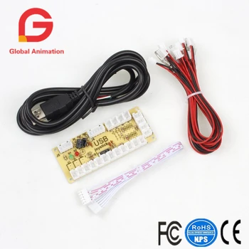 Zero Delay Arcade Game USB Encoder PC to Joystick for MAME & Raspberry Pi Retropie Projects perfect fit SANWA Parts
Zero Delay Arcade Game USB Encoder PC to Joystick for MAME & Raspberry Pi Retropie Projects perfect fit SANWA Parts