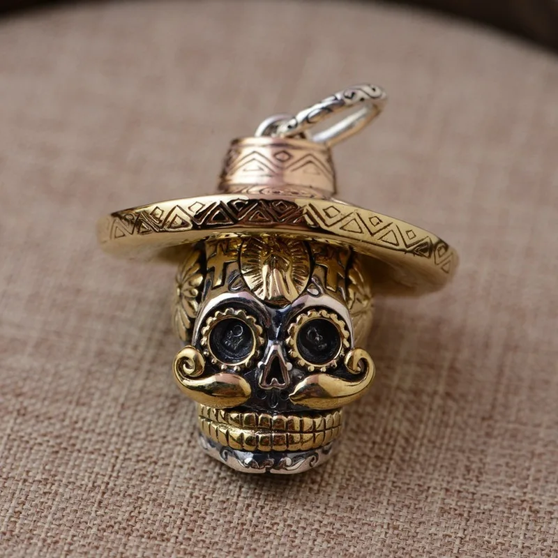 2019 Asg Cluci Cage Pendants S925 Pure Ornaments Tiger Punk Skull Pendant Restoring Ancient Ways Of People Men And Women Gift
2019 Asg Cluci Cage Pendants S925 Pure Ornaments Tiger Punk Skull Pendant Restoring Ancient Ways Of People Men And Women Gift