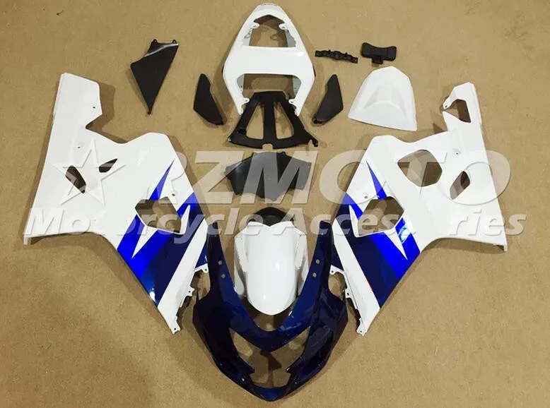 New Motorbike Fairings Kit Fit For Suzuki GSXR600 GSXR750 GSXR-600 750 04 05 K4 2004 2005 ABS Plastic Custom blue white
New Motorbike Fairings Kit Fit For Suzuki GSXR600 GSXR750 GSXR-600 750 04 05 K4 2004 2005 ABS Plastic Custom blue white