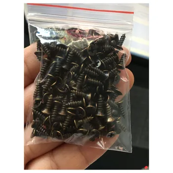 Lucky Bag Bronze Tone Fit Hinges Flat Round Head Phillips Self-Tapping Screws Fasteners M2*8mm,200PCs
Lucky Bag Bronze Tone Fit Hinges Flat Round Head Phillips Self-Tapping Screws Fasteners M2*8mm,200PCs