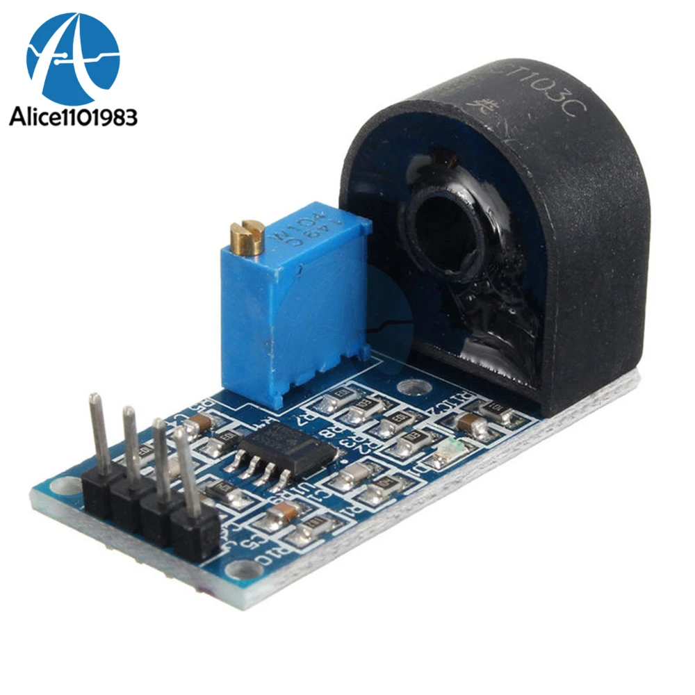 5A Range Single Phase AC Active Output Onboard Precision Micro Current Transformer Module Current Sensor For Arduino ZMCT103C
5A Range Single Phase AC Active Output Onboard Precision Micro Current Transformer Module Current Sensor For Arduino ZMCT103C