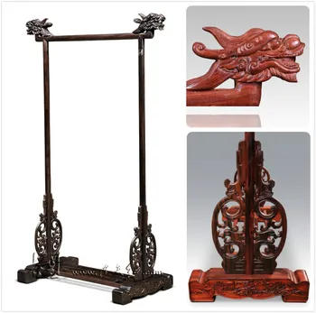 Dragon's Head Clothes Hanger Rosewood Home Bed Room Clothing Storage Solid Wood Furniture Caring Wooden Coat Rack Padauk Antique
Dragon's Head Clothes Hanger Rosewood Home Bed Room Clothing Storage Solid Wood Furniture Caring Wooden Coat Rack Padauk Antique