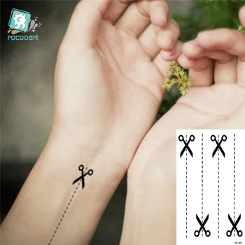Rocooart HC1045 Flash Tattoo Women And Men Temporary Tattoos Sticker Waterproof Fake Tattoo Stickers Harajuku 3d Scissors Arm
Rocooart HC1045 Flash Tattoo Women And Men Temporary Tattoos Sticker Waterproof Fake Tattoo Stickers Harajuku 3d Scissors Arm