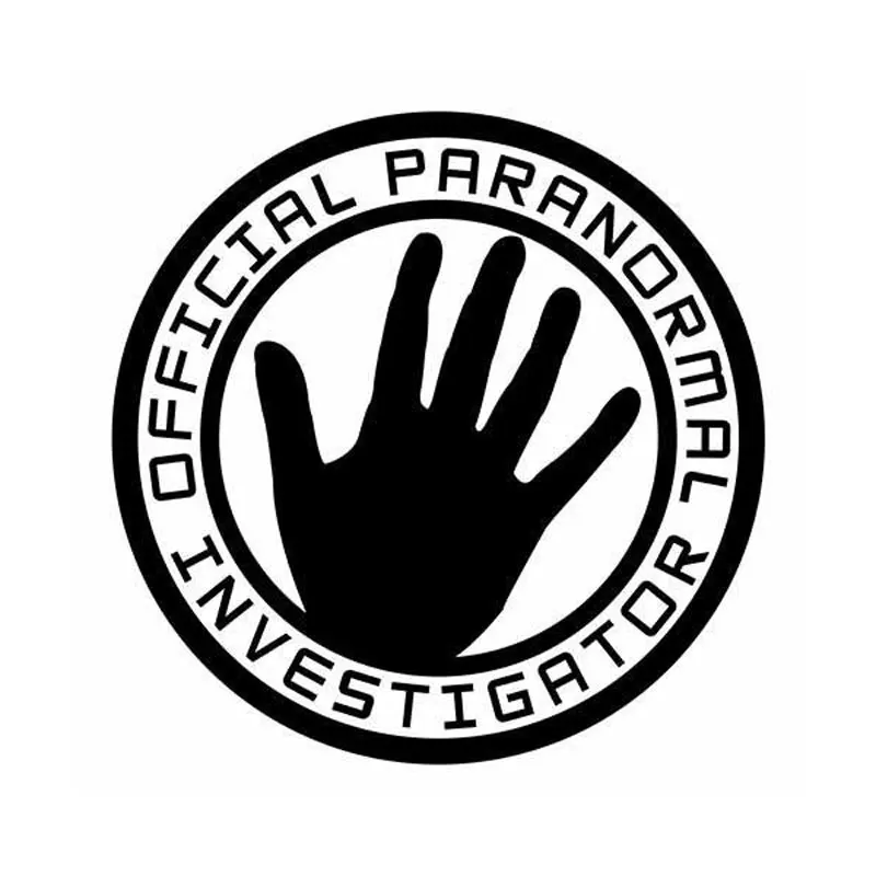 13.5cm*13.5cm Personalized Creative OFFICIAL PARANORMAL INVESTIGATOR Body Vinyl Stickers C5-1405
13.5cm*13.5cm Personalized Creative OFFICIAL PARANORMAL INVESTIGATOR Body Vinyl Stickers C5-1405