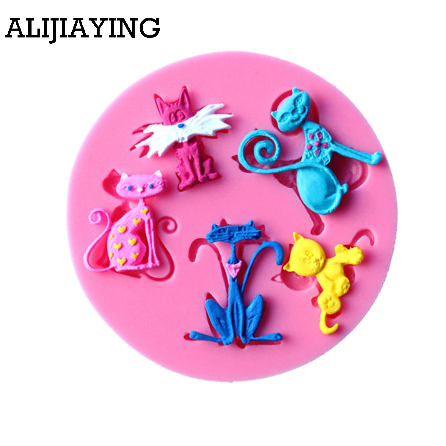 M0047 Kitten Cat Silicone Molds Fondant Silicone Cake Moulds Tools Cake Silicone Cooking Tools
M0047 Kitten Cat Silicone Molds Fondant Silicone Cake Moulds Tools Cake Silicone Cooking Tools