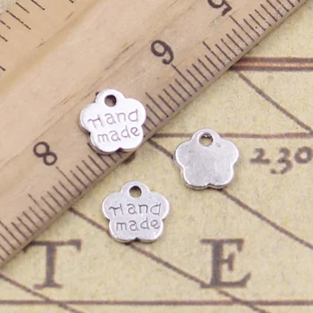 50pcs/lot Charms Plates Hand Made 8x8mm Tibetan Pendants Crafts Making Findings Handmade Antique Jewelry DIY For Necklace
50pcs/lot Charms Plates Hand Made 8x8mm Tibetan Pendants Crafts Making Findings Handmade Antique Jewelry DIY For Necklace