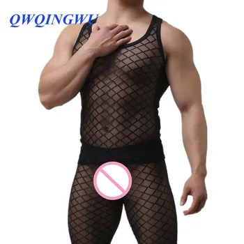 Men's Undershirts Soft Tops Sleeveless Mesh Fishnet Summer Vest Top Tees Fitness Tights Bodybuilding Sleepwear Nightwear Vest
Men's Undershirts Soft Tops Sleeveless Mesh Fishnet Summer Vest Top Tees Fitness Tights Bodybuilding Sleepwear Nightwear Vest