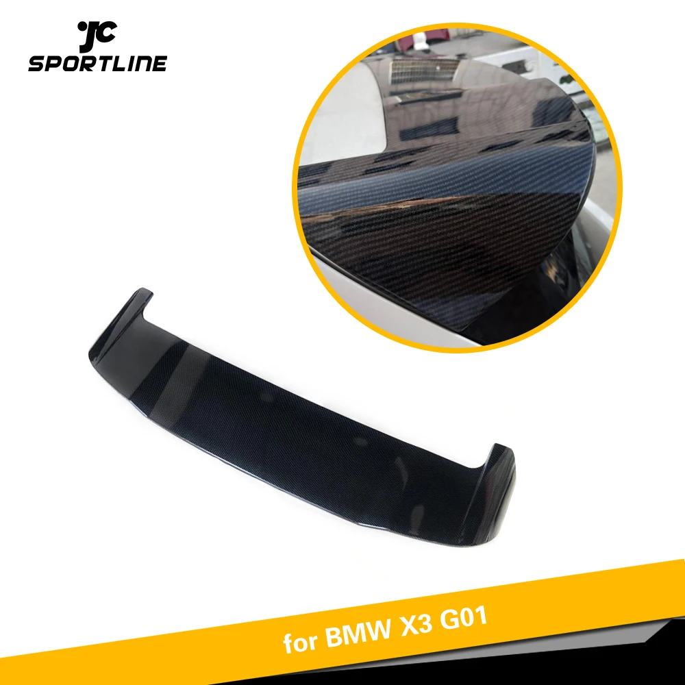 For BMW X3 G01 Not for X3M 2018 2019 ABS Carbon Look / Glossy Black Painted Rear Roof Spoiler Boot Lip Wing Lip
For BMW X3 G01 Not for X3M 2018 2019 ABS Carbon Look / Glossy Black Painted Rear Roof Spoiler Boot Lip Wing Lip