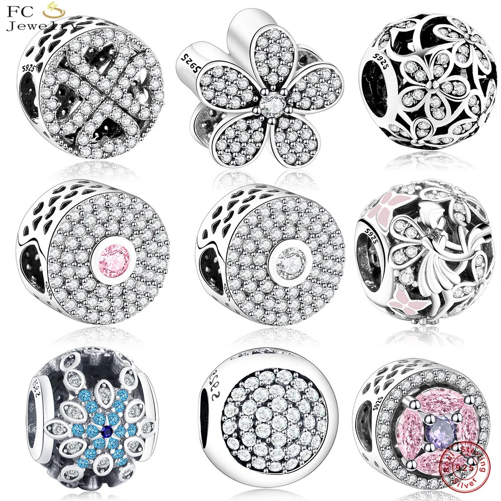 FC Jewelry Fit Original Pandora Charm Bracelet 925 Sterling Silver Snow Flower Heart Clover Dragonfly Butterfly Beads Berloque
FC Jewelry Fit Original Pandora Charm Bracelet 925 Sterling Silver Snow Flower Heart Clover Dragonfly Butterfly Beads Berloque