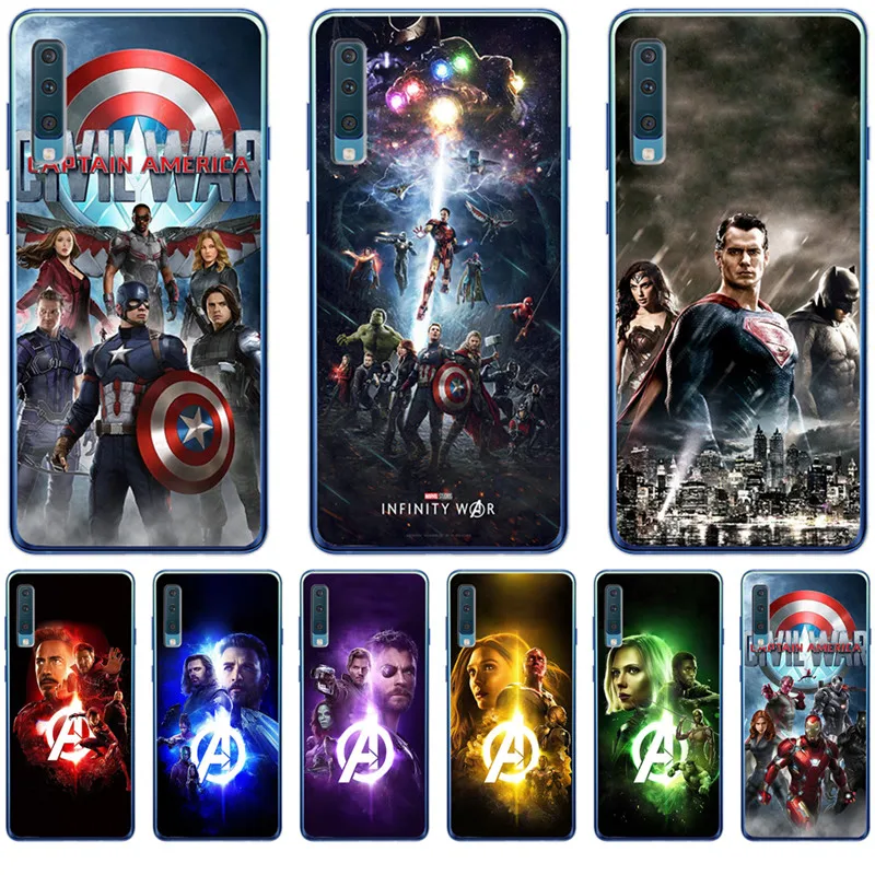Luxury Marvel Avengers Justice League For Samsung Galaxy A9 A8 A7 A6 A5 A3 2016 2017 2018 Case Cover Funda Coque Etui Capinha
Luxury Marvel Avengers Justice League For Samsung Galaxy A9 A8 A7 A6 A5 A3 2016 2017 2018 Case Cover Funda Coque Etui Capinha