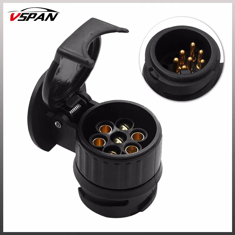 Waterproof Pin Adaptor 13 to 7 Pin Plug Trailer Caravan Electric Adapter Towbar Towing Caravan Cable Wiring Electrical Converter
Waterproof Pin Adaptor 13 to 7 Pin Plug Trailer Caravan Electric Adapter Towbar Towing Caravan Cable Wiring Electrical Converter