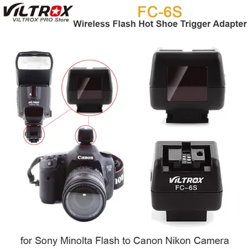Viltrox FC-6S HotShoe Wireless Flash Light Controller Optical Slave Trigger Adapter for Sony Minolta Flash to Canon Nikon Camera
Viltrox FC-6S HotShoe Wireless Flash Light Controller Optical Slave Trigger Adapter for Sony Minolta Flash to Canon Nikon Camera