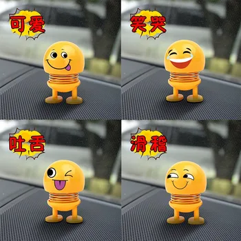 Funny Smiling Face Spring Doll Novelty & Gag Toys for Children Shaking head Expression Gift Car Decoration
Funny Smiling Face Spring Doll Novelty & Gag Toys for Children Shaking head Expression Gift Car Decoration