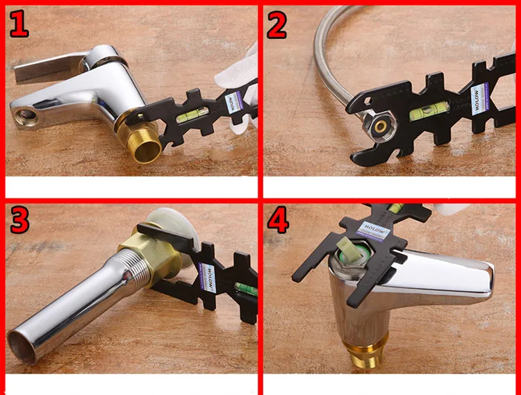 Home kitchen Faucet Repair Tool Set Multi - Function Wrench Sleeve Faucet Spool Nozzle Hose Installation Disassembly Home kitchen Faucet Repair Tool Set Multi - Function Wrench Sleeve Faucet Spool Nozzle Hose Installation Disassembly