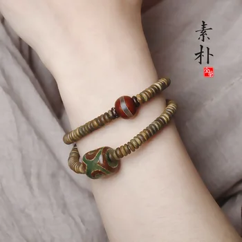 original handmade men women wood ebony male Bracelet beads retro Natural Green Sandalwood Prayer Buddha Mala Rosary Wooden gift 
original handmade men women wood ebony male Bracelet beads retro Natural Green Sandalwood Prayer Buddha Mala Rosary Wooden gift