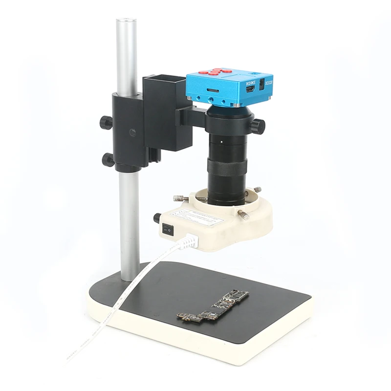 21MP 1080P CMOS HDMI Microscope Camera 60F/S High Speed Video Microscope 130X C-Mount Lens For Industry Mobile Phone CPU Repair
21MP 1080P CMOS HDMI Microscope Camera 60F/S High Speed Video Microscope 130X C-Mount Lens For Industry Mobile Phone CPU Repair