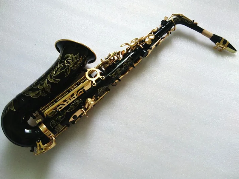Hot sale saxophone black Alto brass engraving 802 mode black gold Sax musical instruments professional saxophone
Hot sale saxophone black Alto brass engraving 802 mode black gold Sax musical instruments professional saxophone
