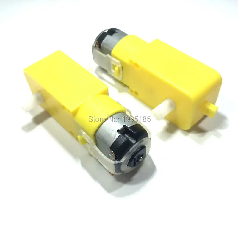 10pcs TT Gear Motors For Robot Car 3-12V DC EMC Strong Magnetic Plastic