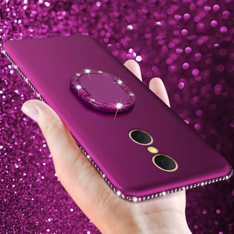 Diamond Silicone Ring Case for Xiaomi A1 A2 Lite Pocophone F1 Redmi Note 4 4A 4X 6 Pro 6A S2 5 Plus 5A Prime4 Max 3 Mi 8 SE
Diamond Silicone Ring Case for Xiaomi A1 A2 Lite Pocophone F1 Redmi Note 4 4A 4X 6 Pro 6A S2 5 Plus 5A Prime4 Max 3 Mi 8 SE