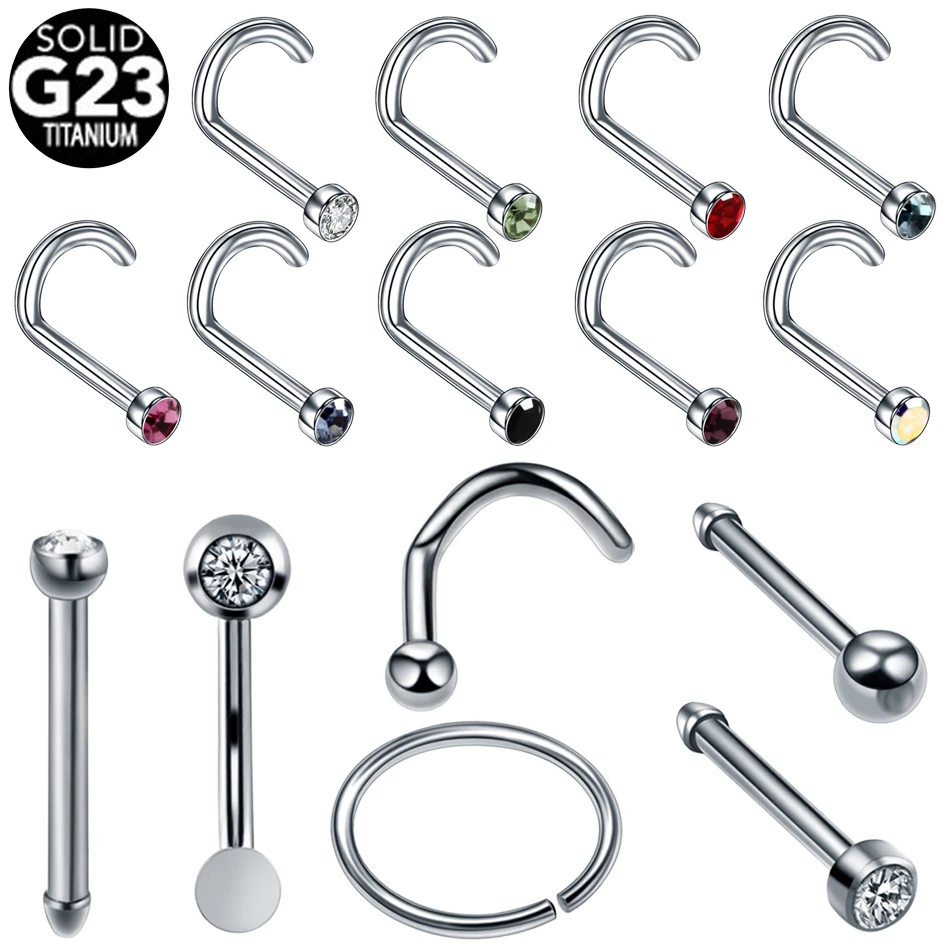 10pcs/lot Titanium Genital Piercing Nose Hoop Rings CZ Gem Nose Screw Stud Nose Bone Nostril Earring Septum Piercings Jewelry
10pcs/lot Titanium Genital Piercing Nose Hoop Rings CZ Gem Nose Screw Stud Nose Bone Nostril Earring Septum Piercings Jewelry
