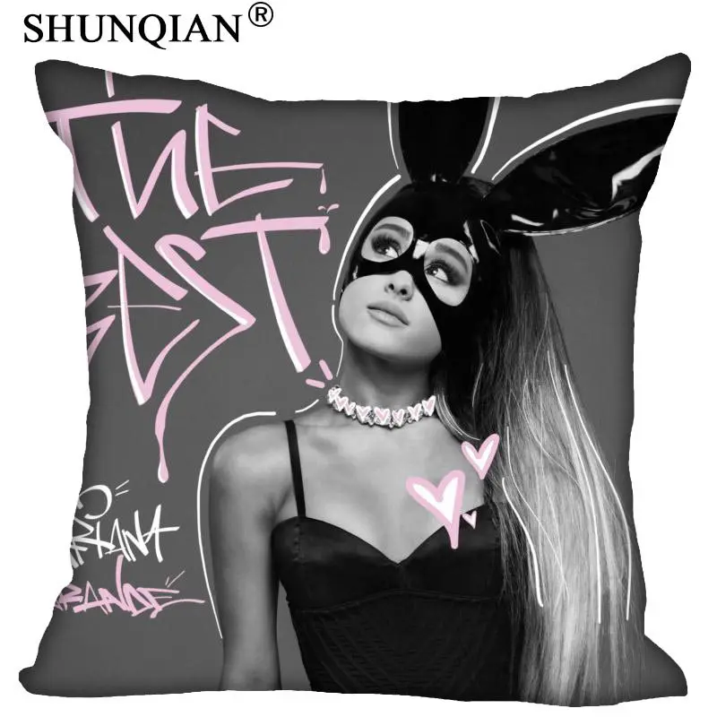 New Home pillow Cover 18x18 Inch Ariana Grande Pillowcase Zippered Two Sides Print Cuatom pillow cases Housse de Coussin
New Home pillow Cover 18x18 Inch Ariana Grande Pillowcase Zippered Two Sides Print Cuatom pillow cases Housse de Coussin