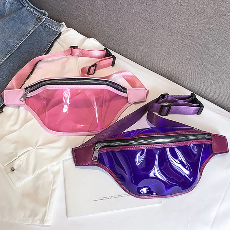 Summer Waist bag Pvc Transparent Laser Chest Bag with Waterproof Slant Shoulder bag for Women Perspective Fanny Pack 020397
Summer Waist bag Pvc Transparent Laser Chest Bag with Waterproof Slant Shoulder bag for Women Perspective Fanny Pack 020397