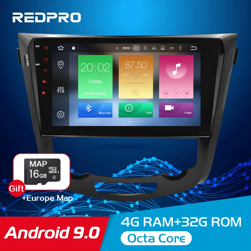 IPS Screen Android 9.0 9.1 Car DVD Player for Nissan X-Trail Qashqail 2014-2017 GPS Navigation Radio Video FM Stereo Multimedia
IPS Screen Android 9.0 9.1 Car DVD Player for Nissan X-Trail Qashqail 2014-2017 GPS Navigation Radio Video FM Stereo Multimedia