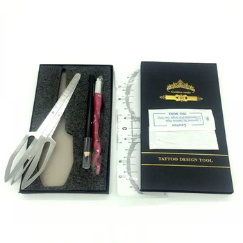 Royun Permanent Makeup Pen Microblading Needle Golden Mean CALIPERS Measure Ruler Kit
Royun Permanent Makeup Pen Microblading Needle Golden Mean CALIPERS Measure Ruler Kit