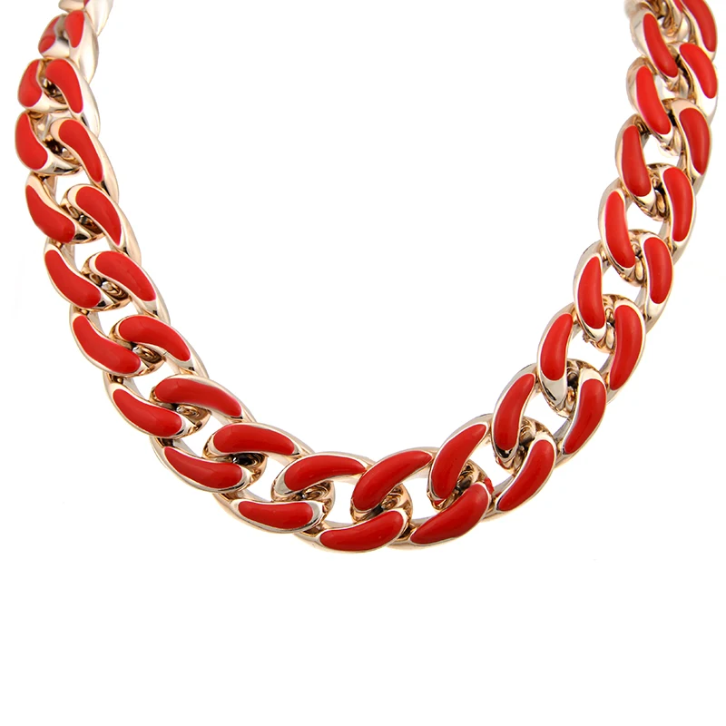Maxi Rose Gold Color Plastic Long Chain Necklace For Women Fashion Boho Chunky Collar Choker Necklaces 2017 Fashion Jewelry
Maxi Rose Gold Color Plastic Long Chain Necklace For Women Fashion Boho Chunky Collar Choker Necklaces 2017 Fashion Jewelry
