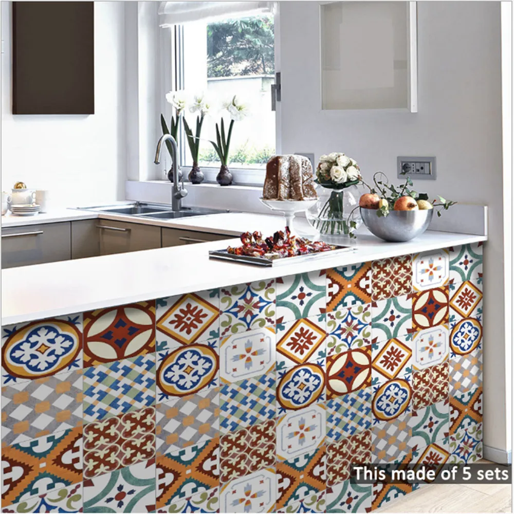 Funlife New Turkish Ceramic Pattern Tile Sticker Self-adhesive Removable Tile Sticker Creative Kitchen Sticker Oilproof TS057
Funlife New Turkish Ceramic Pattern Tile Sticker Self-adhesive Removable Tile Sticker Creative Kitchen Sticker Oilproof TS057