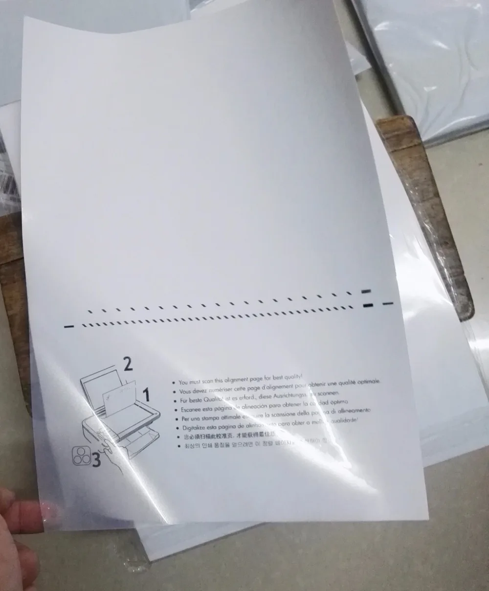 New stock fast dry 85 micron thickness A4 fog transparent clear PET sticker label paper for INKJET printer
New stock fast dry 85 micron thickness A4 fog transparent clear PET sticker label paper for INKJET printer