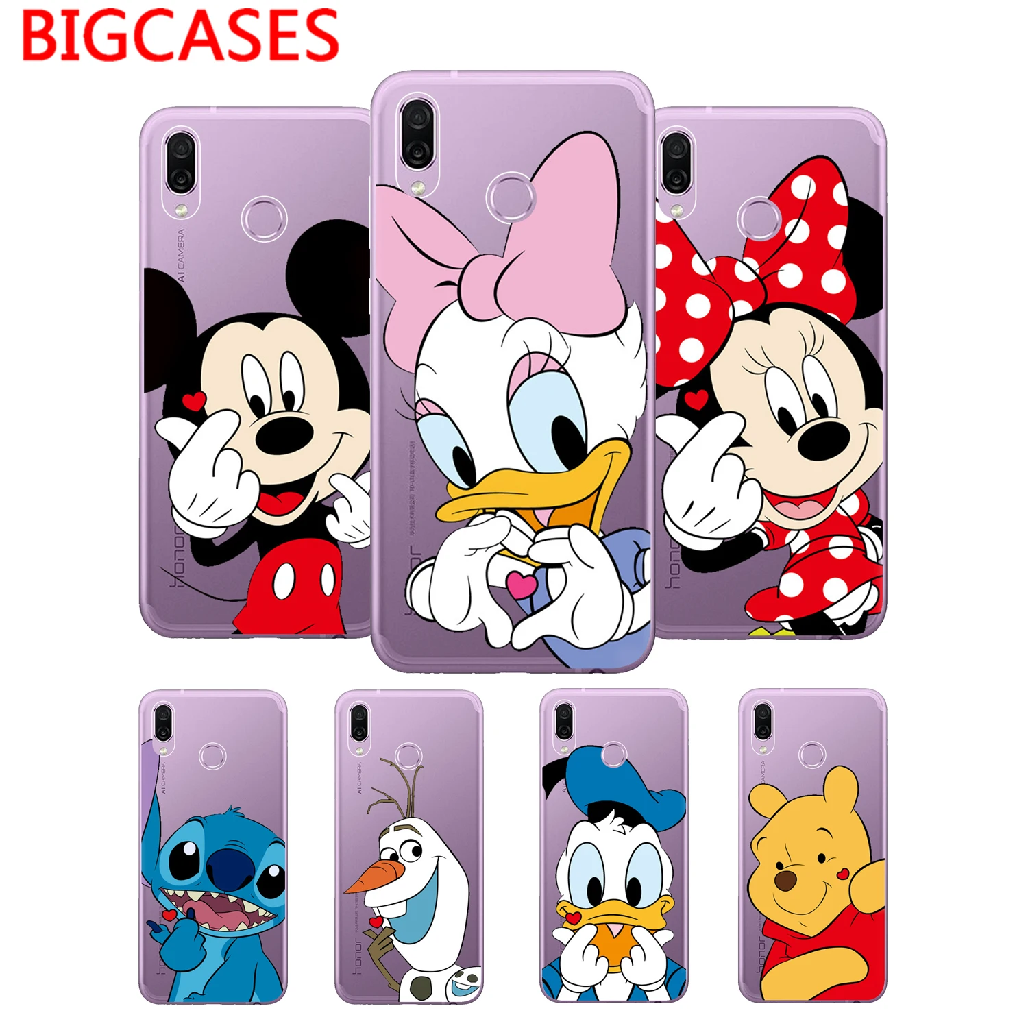 For Huawei Honor Play Case Cover 6.3" Soft TPU Silicone COR-AL00 Fundas Cartoon Minnie Mickey Mouse Honor Play Phone Back Shell
For Huawei Honor Play Case Cover 6.3" Soft TPU Silicone COR-AL00 Fundas Cartoon Minnie Mickey Mouse Honor Play Phone Back Shell